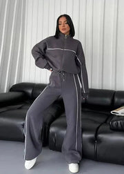 Teonclothingshop Turtleneck long sleeve tracksuit for women