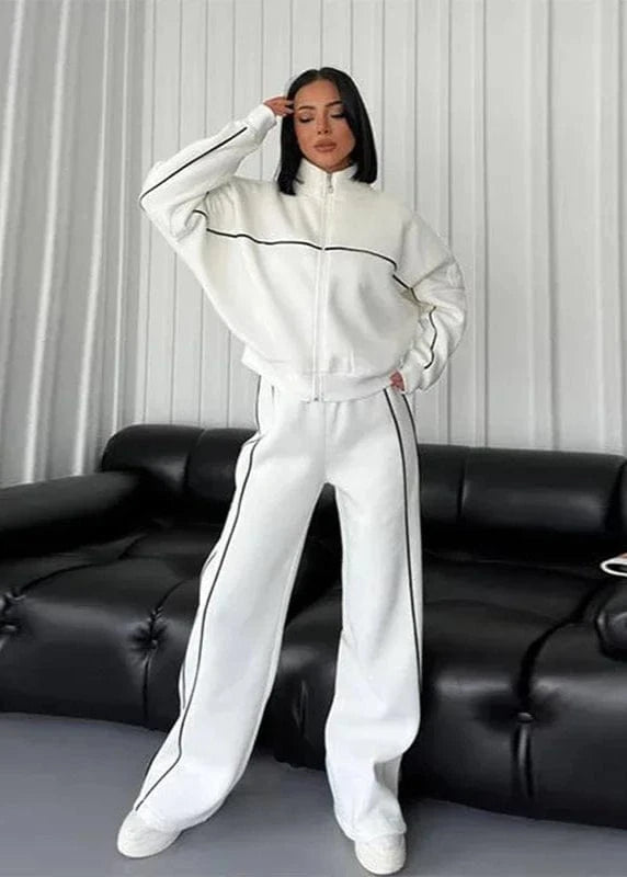 Teonclothingshop Turtleneck long sleeve tracksuit for women