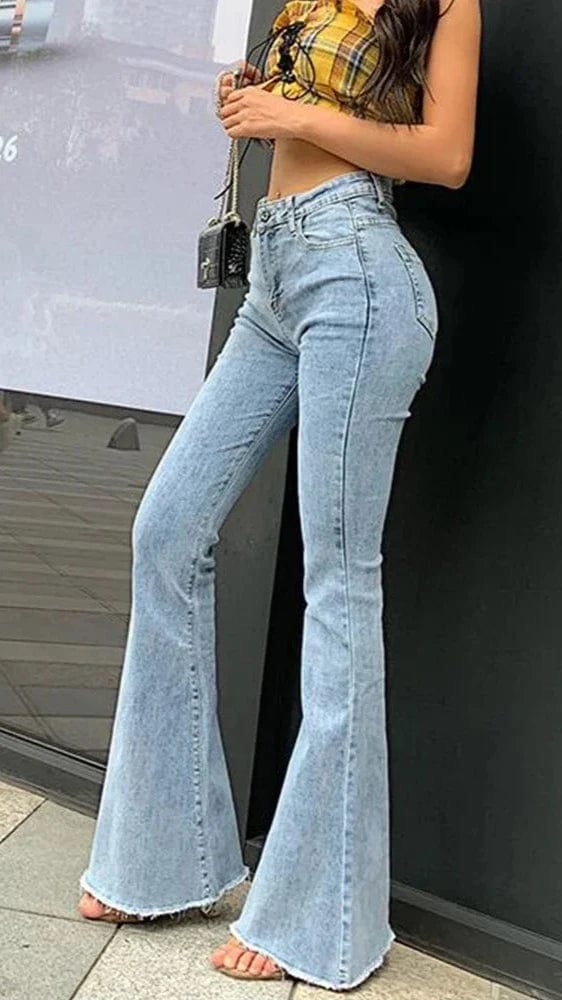 Teonclothingshop Vintage High-Waisted Jeans Women