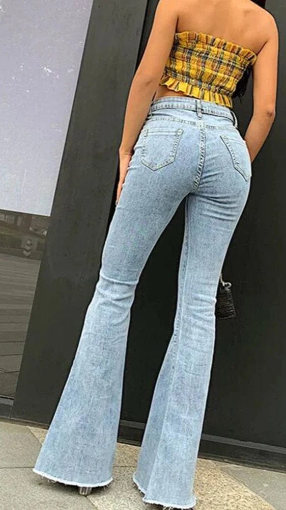 Teonclothingshop Vintage High-Waisted Jeans Women