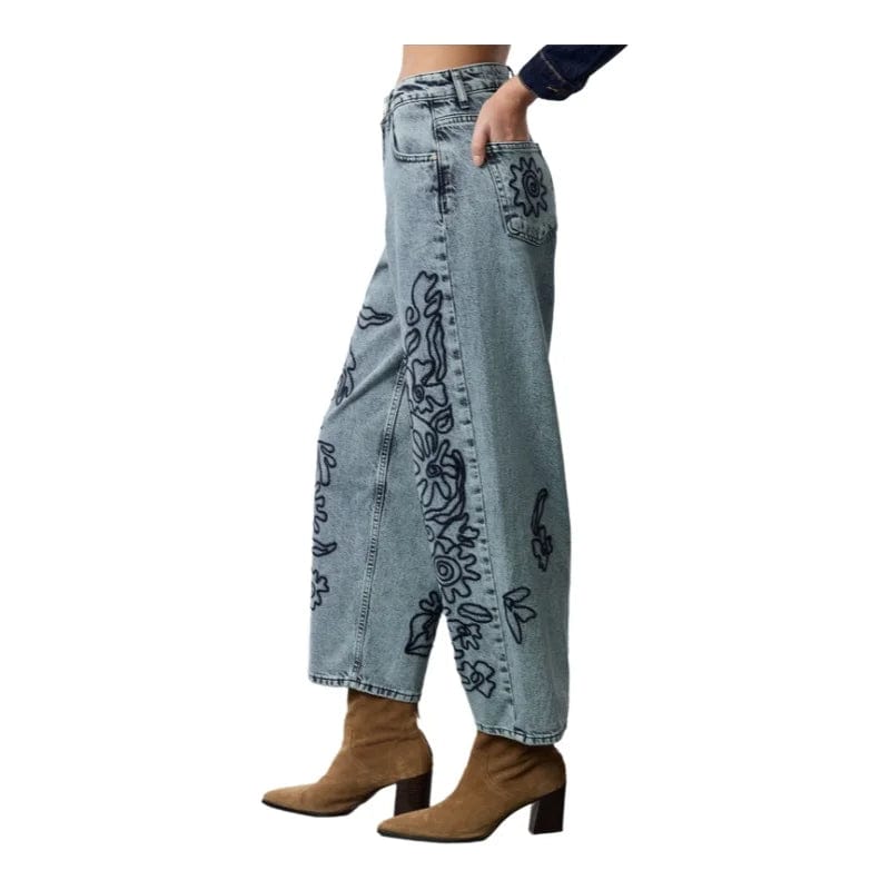 Teonclothingshop Wide Leg Balloon Jeans for Effortless Style