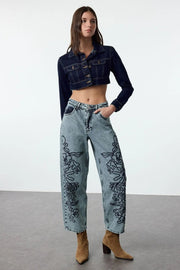 Teonclothingshop Wide Leg Balloon Jeans for Effortless Style