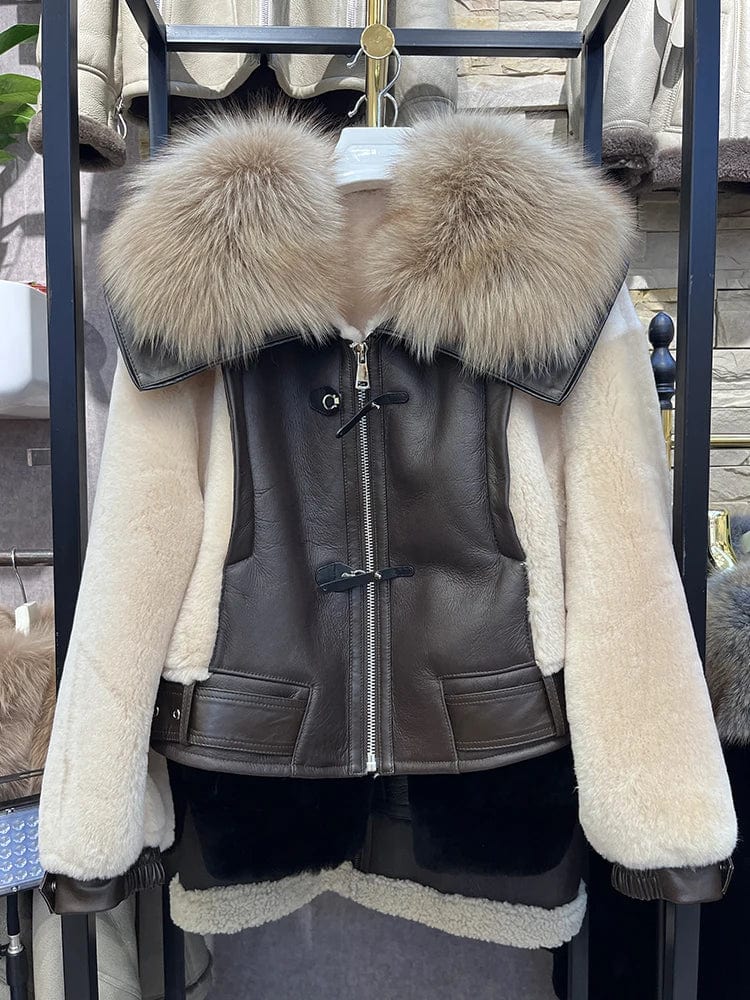 Teonclothingshop Winter women's fur jacket