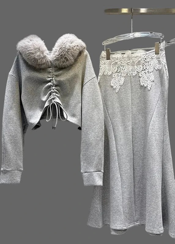 Winter Women Two Piece Set