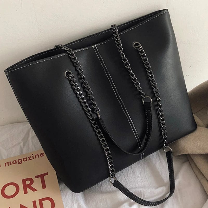 Teonclothingshop Women Casual  High Quality PU Leather Shoulder Bag