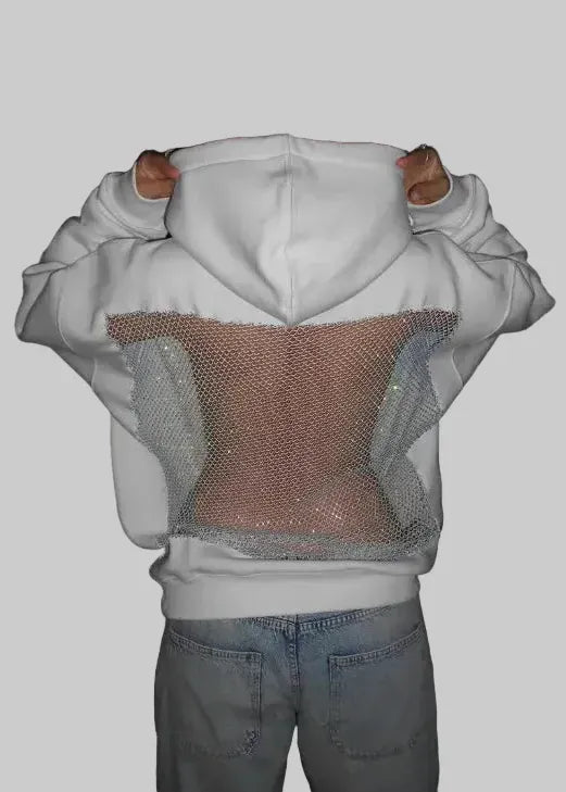Women Open Back Hoodie