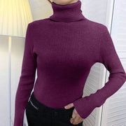 Teonclothingshop Women's autumn turtleneck sweater Knitted soft sweaters