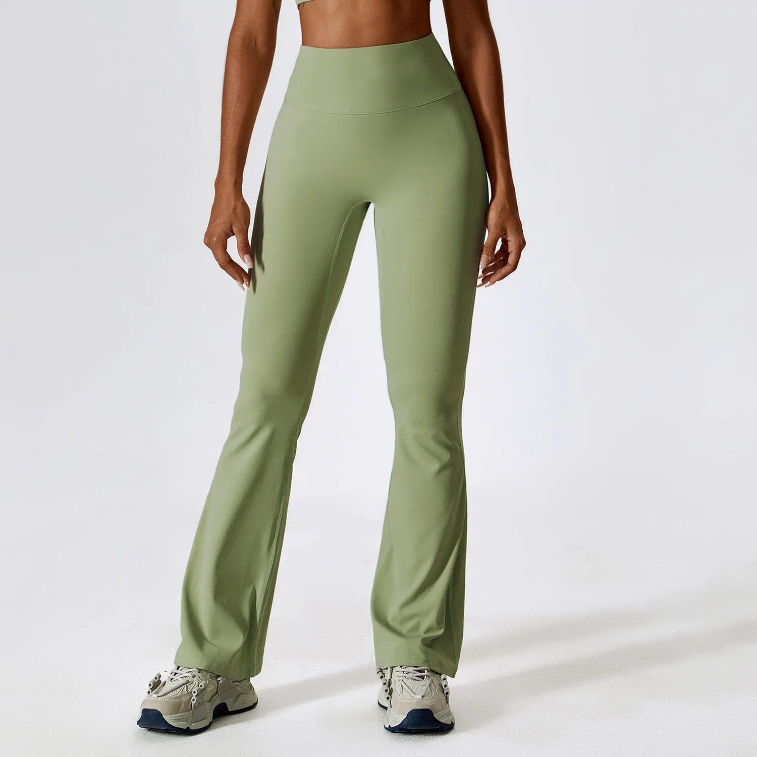 Teonclothingshop Women's bell bottom pants for yoga and dance