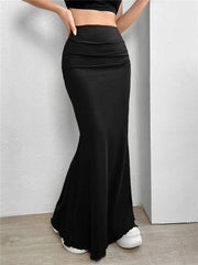 Teonclothingshop Women's elegant high-waisted maxi skirts