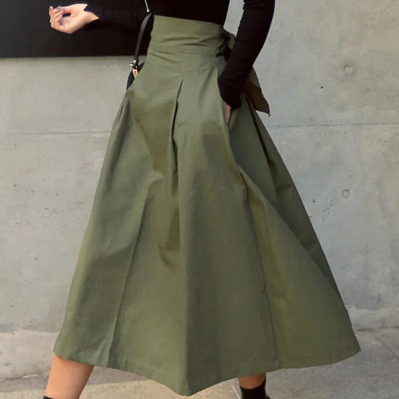 Teonclothingshop Women's fashion solid color women's skirt