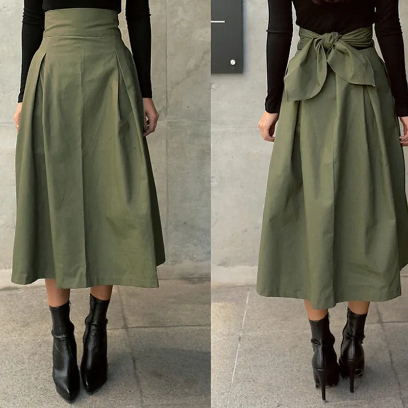 Teonclothingshop Women's fashion solid color women's skirt