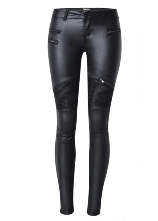 Women’s faux leather leggings