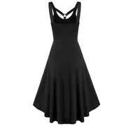 Teonclothingshop Women's gothic punk off the shoulder dresses with straps