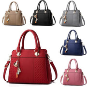 Teonclothingshop Women's Handbags Fashion Patchwork Shoulder Office Bag PU Leather Bag