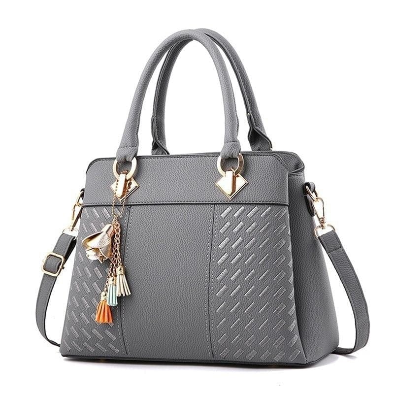 Teonclothingshop Women's Handbags Fashion Patchwork Shoulder Office Bag PU Leather Bag