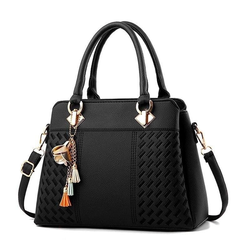 Teonclothingshop Women's Handbags Fashion Patchwork Shoulder Office Bag PU Leather Bag