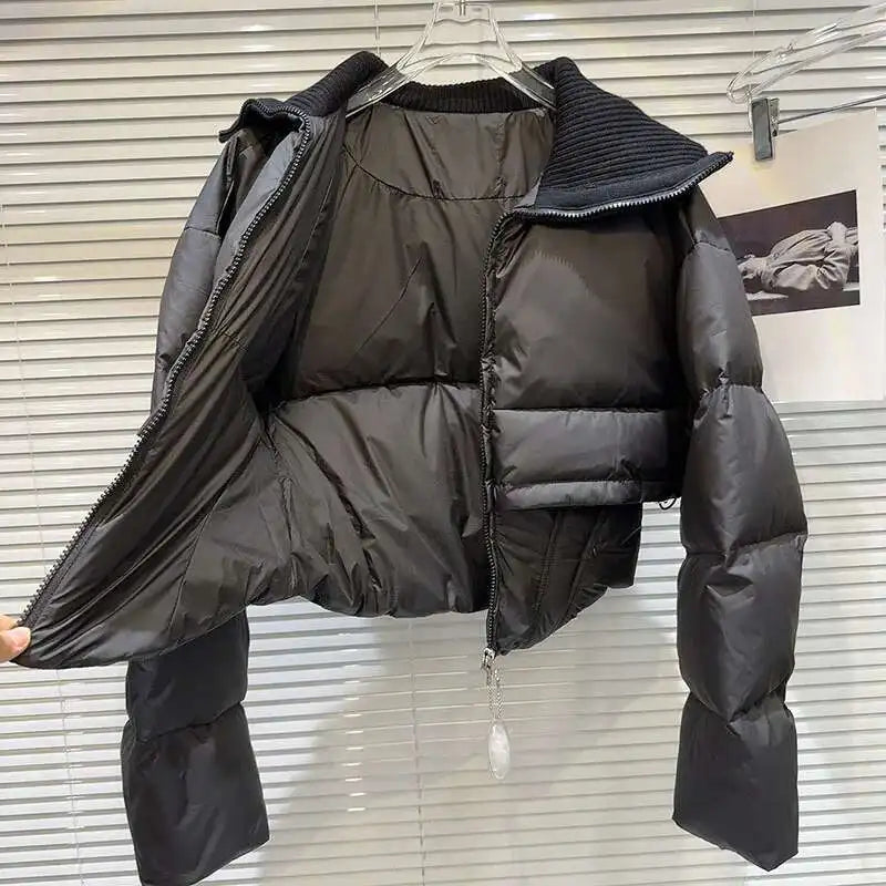 Women's High Street Threaded Cotton-Padded Jacket