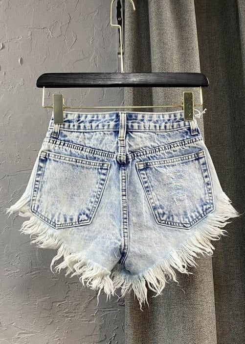 Teonclothingshop Women's jeans shorts, high-waisted summer shorts,