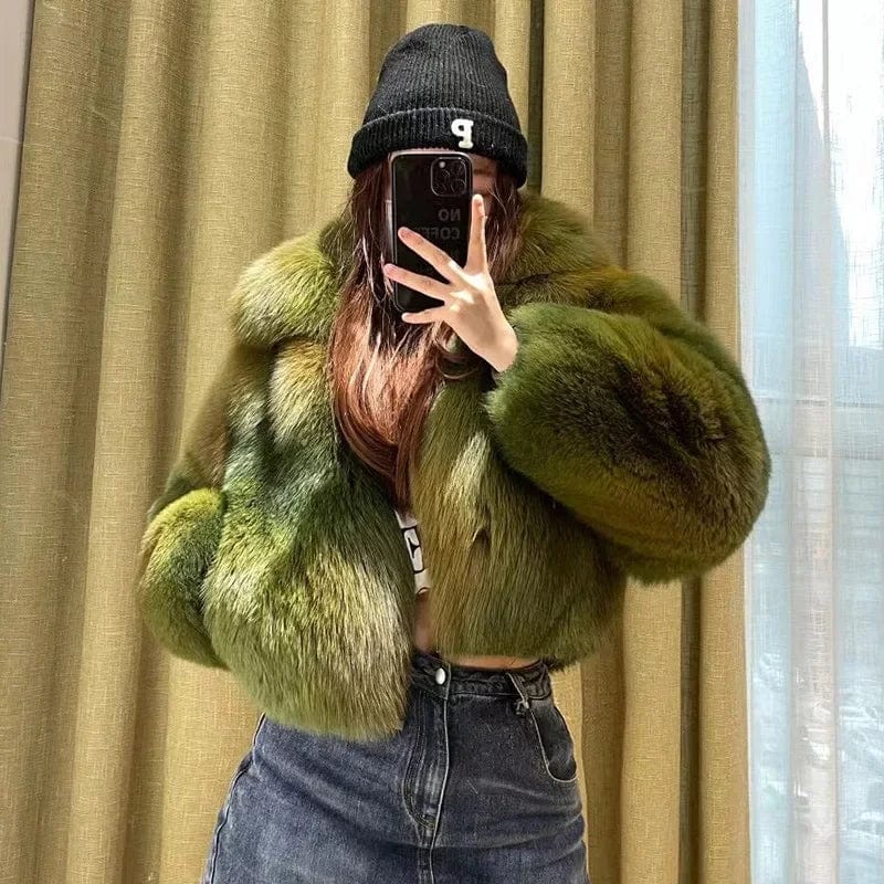 Teonclothingshop Women's luxury fur coats made of top quality real fur