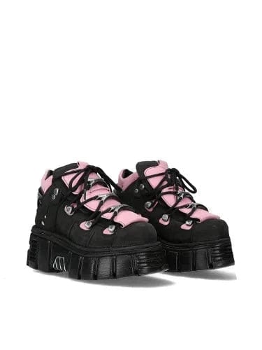 Teonclothingshop Black Pink 902 / 35 Women's modern cool platform shoes
