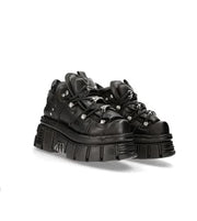 Teonclothingshop Black velvet / 35 Women's modern cool platform shoes