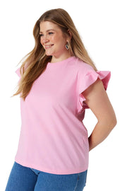 Teonclothingshop Women's Short Regular fit Plus Size T-Shirt