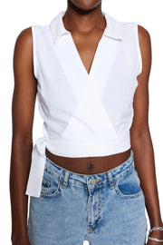 Teonclothingshop Women's Sleeveless Fitted Blouses