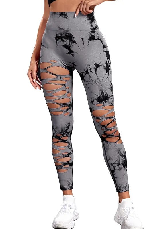 Teonclothingshop Women's sports tights Tie Dye