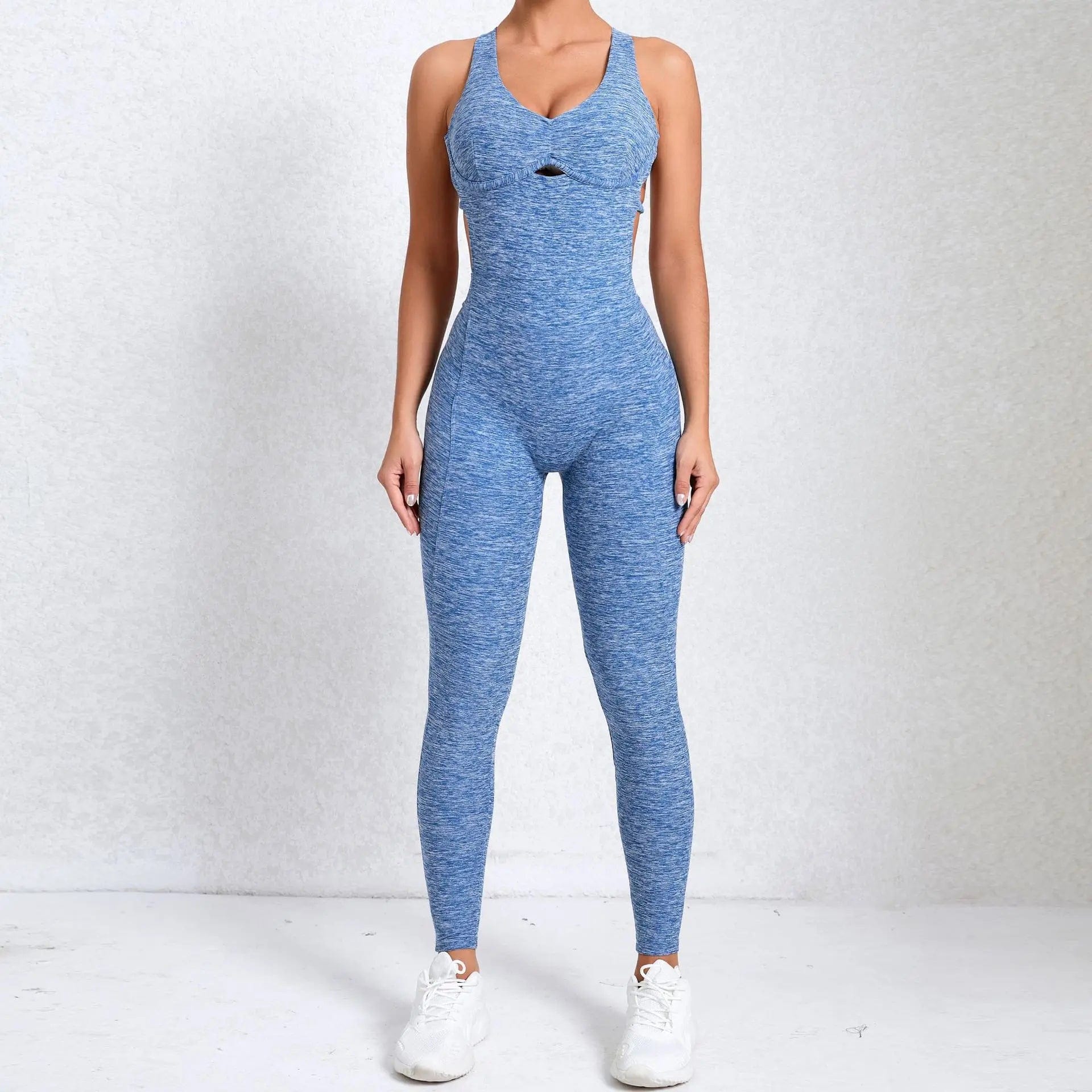 Teonclothingshop Women's Sportswear Push Up Gym jumpsuit