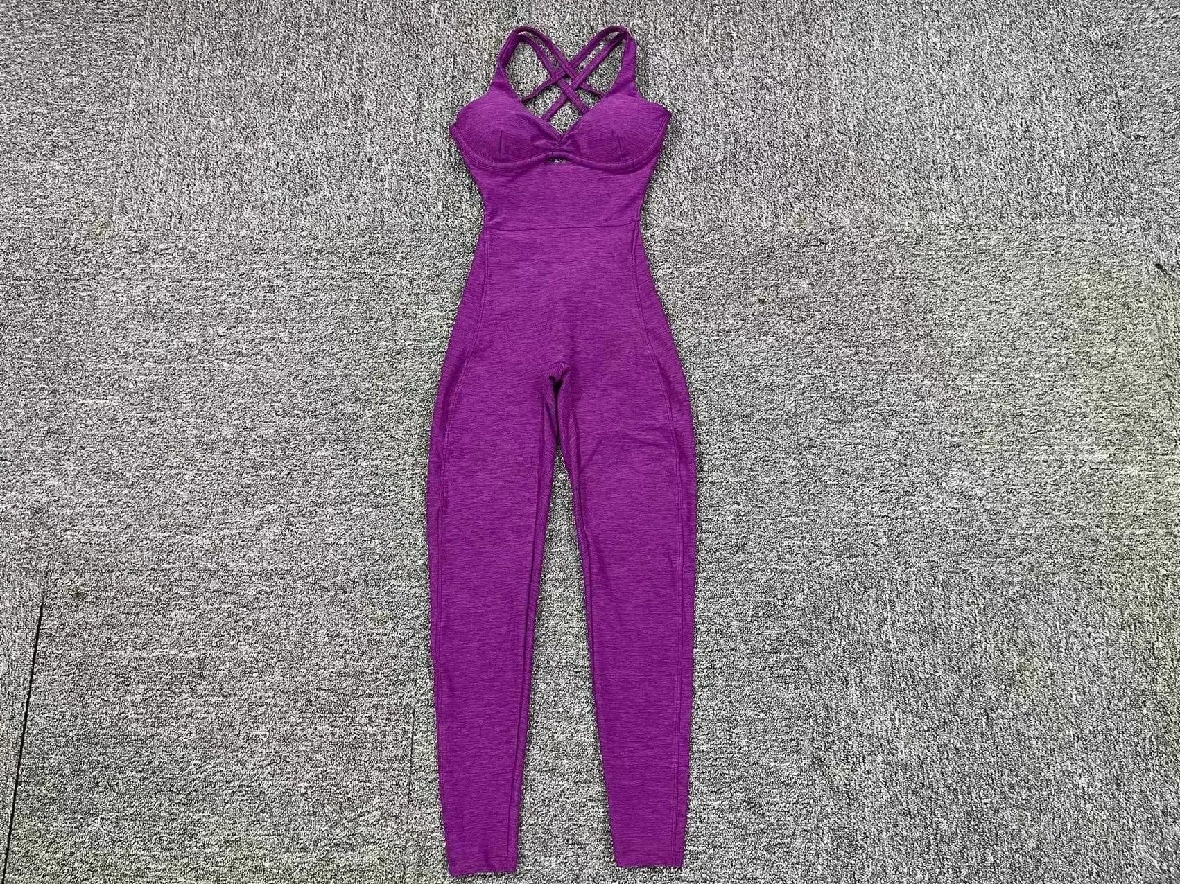 Teonclothingshop Women's Sportswear Push Up Gym jumpsuit