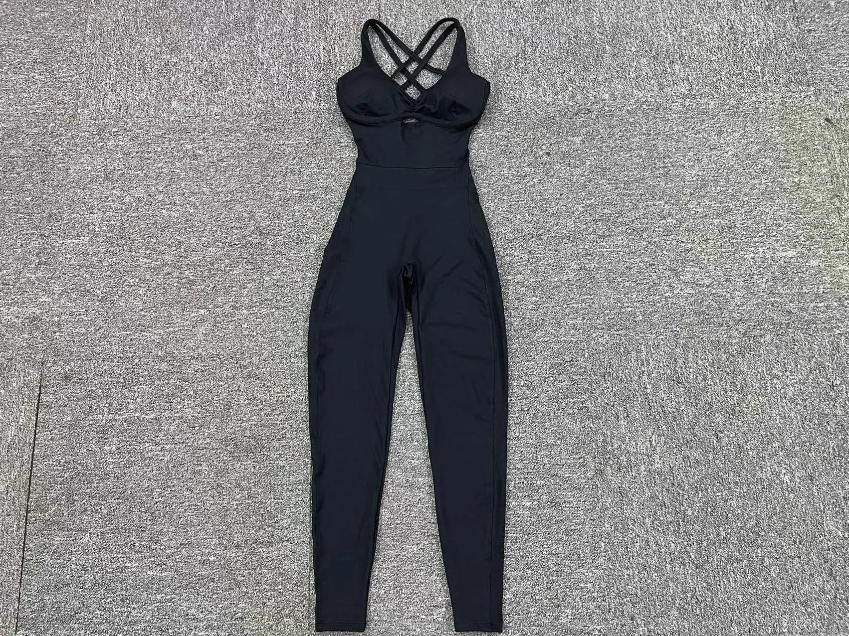 Teonclothingshop Women's Sportswear Push Up Gym jumpsuit