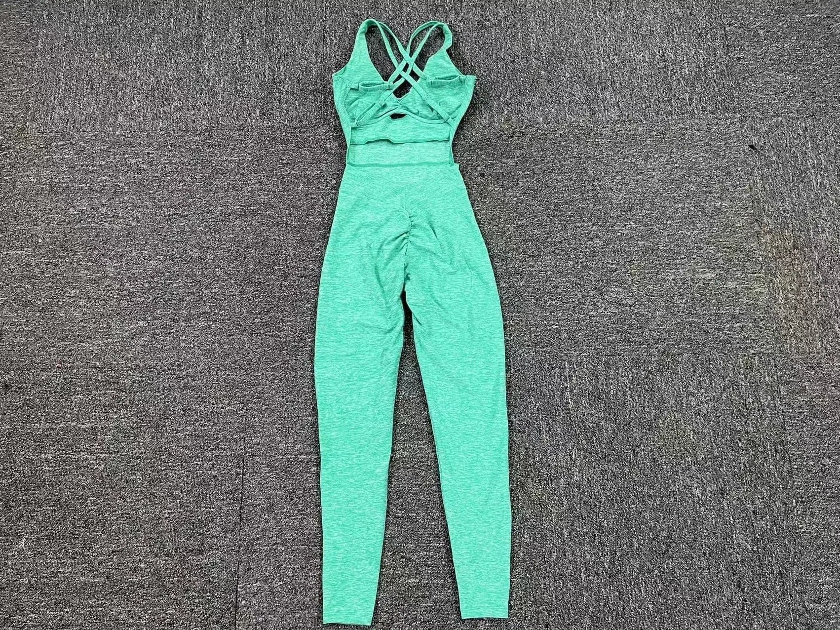 Teonclothingshop Women's Sportswear Push Up Gym jumpsuit