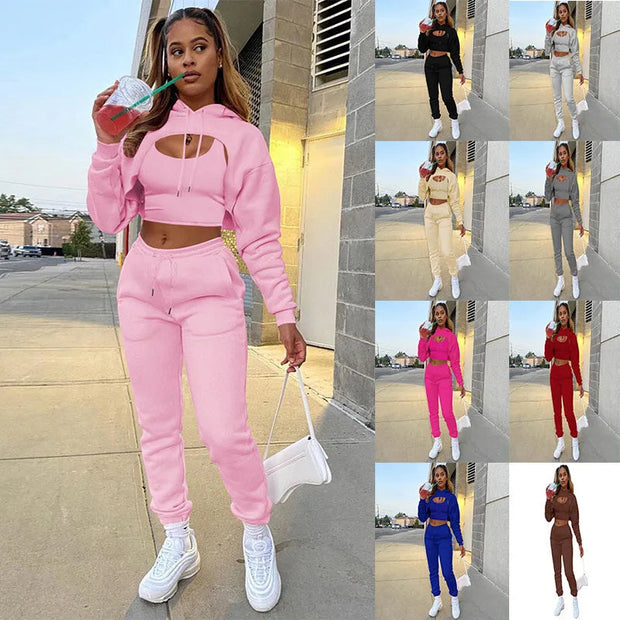 Teonclothingshop Women three-piece tracksuit